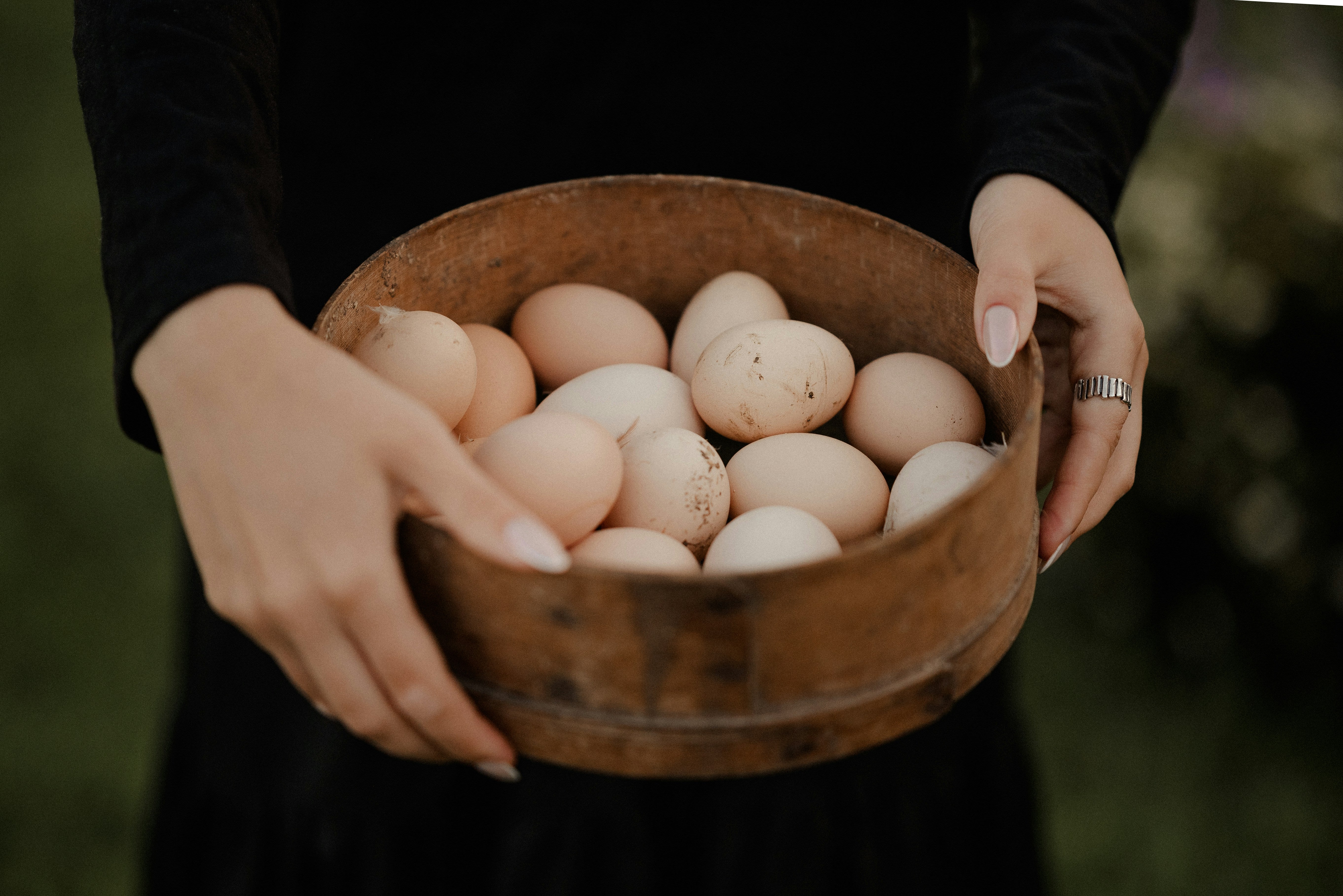 Why does being healthy feel so complicated - a simple shot of farmed eggs demonstrating how simple nutrition can be